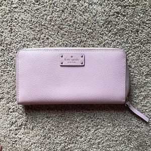 Kate Spade Grove Street Neda Pinkbonnet Wallet NWT